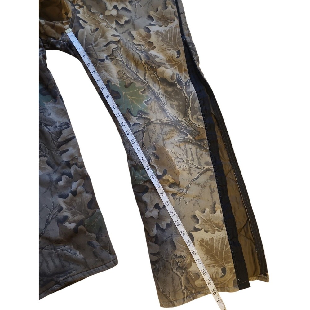 Vintage Walls Advantage Realtree Overalls Mens L Hunting Insulated Lined Outdoor - Picture 6 of 8